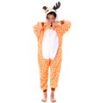 thumbnail image 1 of Conjunto de pijamas con capucha para niños y niñas, ropa de dormir de invierno con dibujos de unicornios y animales, de Animal de franela, para pijamas para chicos xuanjing unisex, 1 of 2