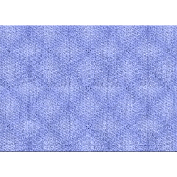 Ahgly Company Indoor Rectangle Patterned Light Slate Blue Area Rugs, 7' x 9'