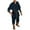 N135-Navy, variant on RMGVDSD Mens Tracksuit 2 Piece Set Mens Spring Autumn Long Sleeve Shirt Casual Beach Stand Shirt Solid Color Two Piece Set Comfortable Athletic Suits