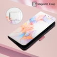 thumbnail image 5 of for Samsung Galaxy S24 Plus PU Leather Wallet case, Marble Pattern Credit Card Holder,Flip Folio Book Kickstand Cover Women Men with Long + Short Strap for Samsung Galaxy S24 Plus, Colored, 5 of 6