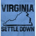 thumbnail image 2 of Virginia Settle State Map Shape Funny Women's T Shirt Ladies Tee Brisco Brands 2X, 2 of 6