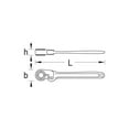 thumbnail image 2 of Gedore 31 KR 25-50 Friction type ratchet with ring 50 mm, 2 of 2