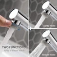 thumbnail image 2 of Robinet Lavabo Salle de Bain Avec Douchette Extractible 2 Jets d'Eau Mitigeur Evier Cuisine en Laiton Durable Robinetterie Vasque à Poser Chromé, 2 of 8