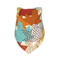 thumbnail image 3 of Bingfone Fall Maple Leaves-Washable Dog Scarf Triangle Adjustable Puppy Bandana Bib Handkerchief For Medium Large Dog Cat, 3 of 9