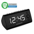 thumbnail image 1 of Magnasonic Radio Réveil avec Recharge USB pour Smartphones et Tablettes Comprend Double Alarme, Batterie de Secours, Auto Time Set & 1,2" LED Affichage avec 4 Options de Gradation - 1 An de Garantie Prolongée, 1 of 7