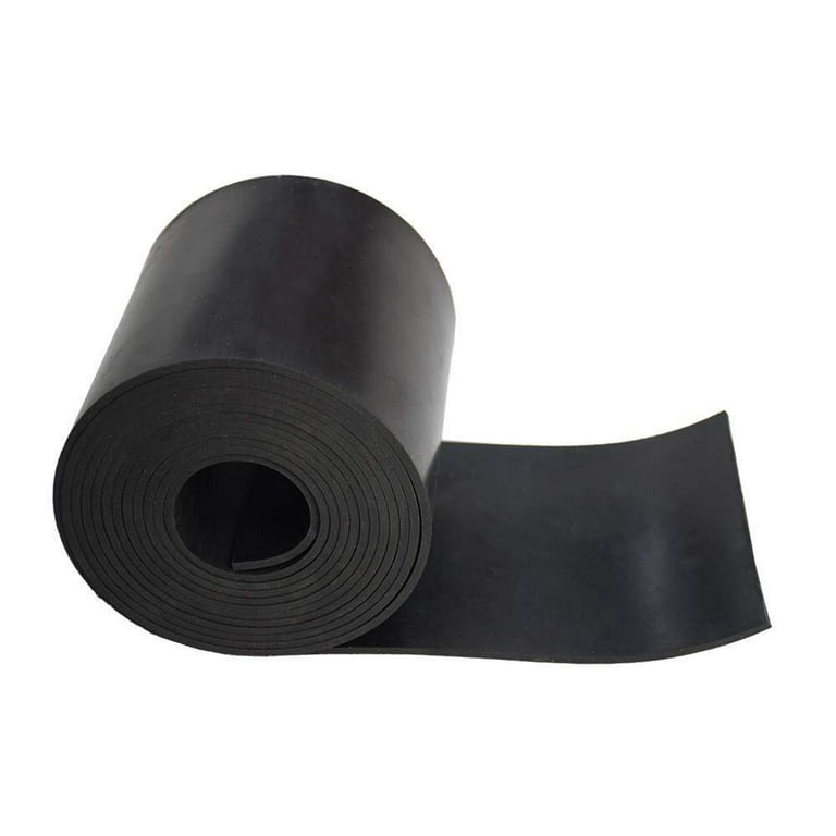RS15453000 NABOWAN Solid Rubber Sheets,Strips,Rolls 1/16 (.062) Thick x  17.5 Wide x 120 Long, Thin Neoprene Rubber, Perfect for DIY Gas