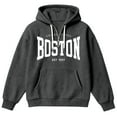 thumbnail image 3 of MHFRRA Sudadera con Capucha, Suave, Cómoda, Estilo Jersey para Uso Informal Al Aire Libre, Ligera, Deportiva, con Cremallera Negro, 3 of 3