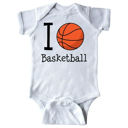 

Inktastic I Heart Basketball Gift Baby Boy or Baby Girl Bodysuit