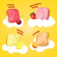 thumbnail image 2 of STARBURST Airs, Original Fruit Gummy Candy, Sharing Bag, 122g, 2 of 7