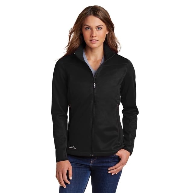 Chaqueta de caparazón suave resistente a la intemperie para damas Eddie Bauer®. EB539 eddie bauer EB539