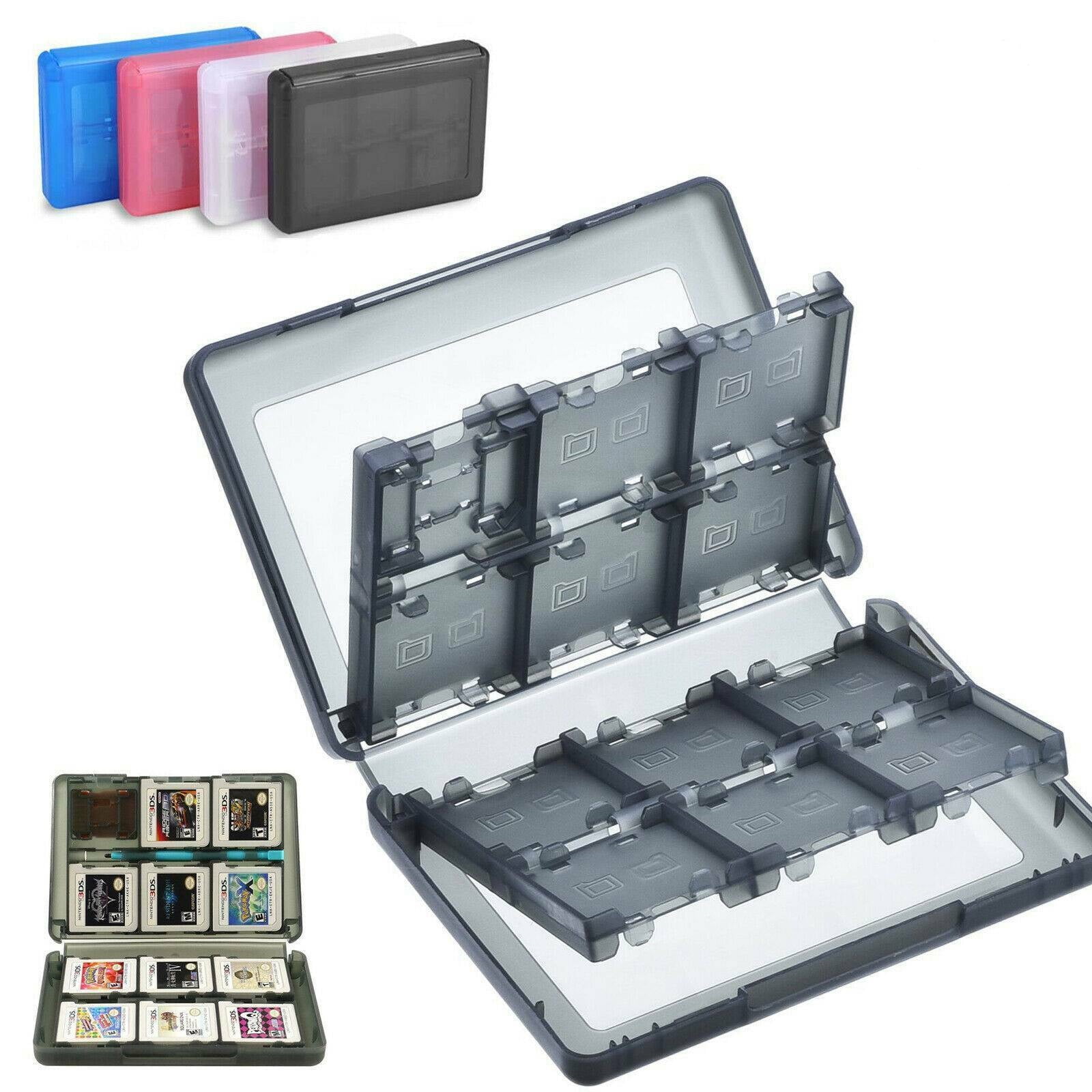 Game Card Case Holder 28 in1 Cartridge Storage Box For Nintendo 3DS DSi