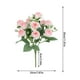 thumbnail image 2 of ¡Descuento! 2 Ramos de Rosas Artificiales para Centros de Mesa de Boda, Arreglos Florales, Decoración para Fiestas, Decoración Festiva Del Hogar, Flores Artificiales., 2 of 5