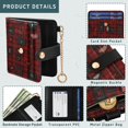 thumbnail image 5 of Small Wallet For Women Bifold Leather Pocket Coin Credit Card Holder With RFID Blocking Bear Hearts Pattern, 5 of 6
