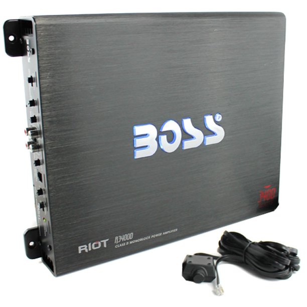 BOSS Audio R3400D Riot 3400 Watt Monoblock Class D Car Audio Amplifier