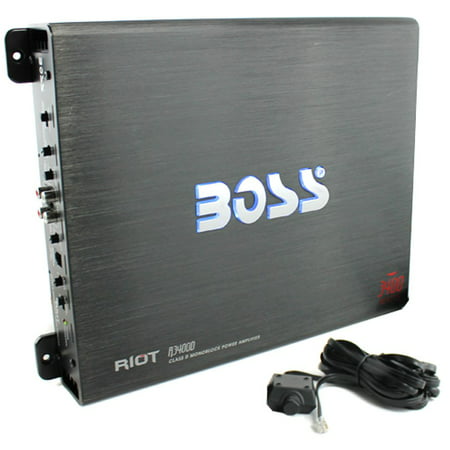Boss R3400D Riot Monoblock Class D 3400W (Best Riot Shield Class)