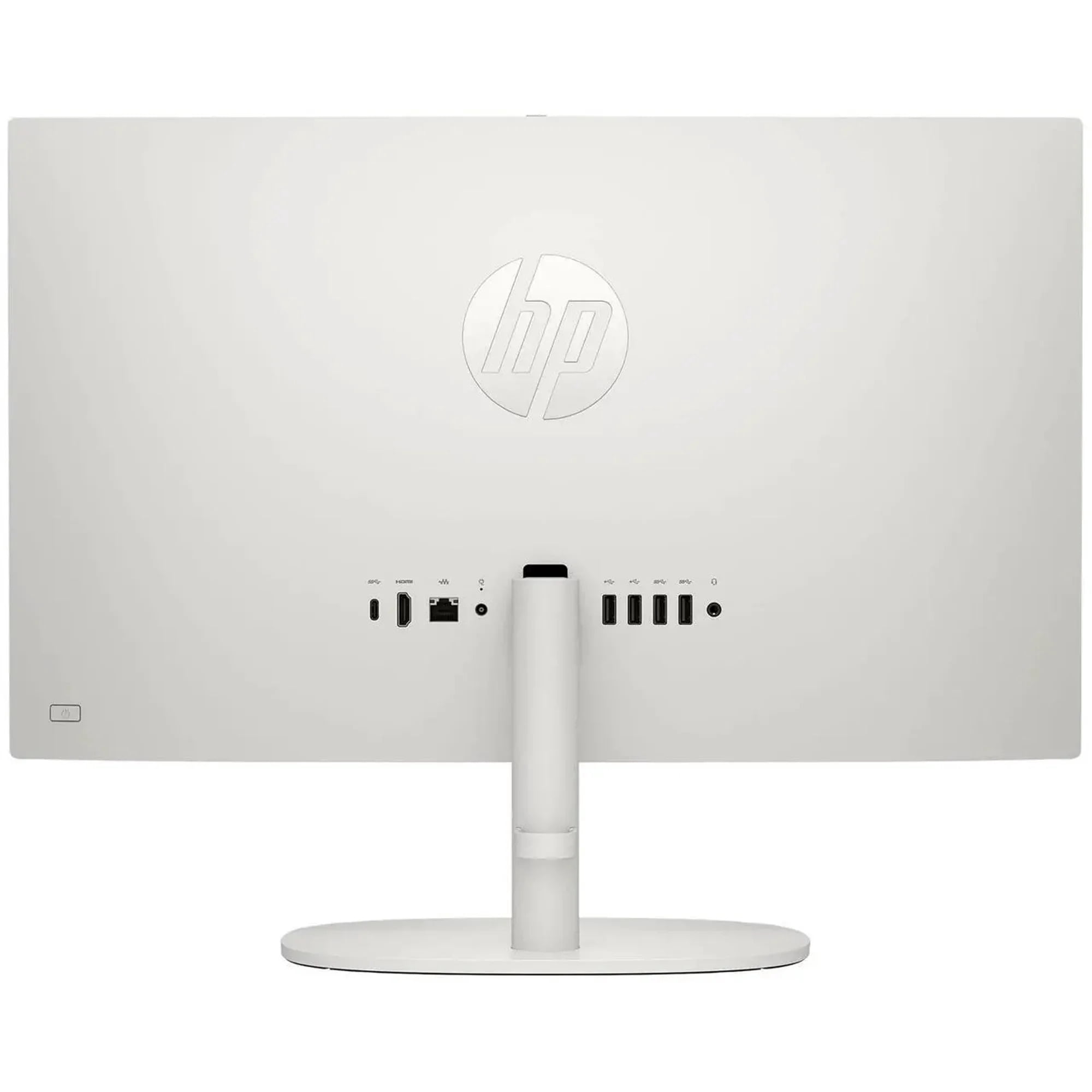 HP 21.45 inch All-in-One Desktop PC, FHD Display, Intel Processor N200, 8GB RAM, 128GB SSD, Intel UHD Graphics, Windows 11 Home, Cashmere White, 22-dg0923w (2025)