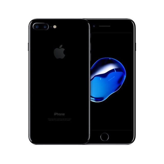 Reacondicionado Apple iPhone 7 Plus A1661 (Totalmente desbloqueado) 32GB Negro Azabache (Grado A+)
