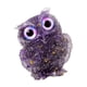 thumbnail image 2 of Estatua de búho, recuerdo, colección de animales, regalo, decoración de escritorio, mini figura de búho Violeta, 2 of 9