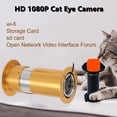 thumbnail image 3 of Door Peephole Camera, HD WiFi Peephole Front Door Viewer with Night Vision, 2 Way Talk, Motion Detection, APP Control Door Viewer Peephole for Home, 3 of 7