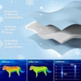 thumbnail image 2 of Lesure Premium Cooling Blanket for Large Dog - Washable Pet Mat, Q-MAX>0.4, Durable Self Cooling Cat Mat for Hot Weather, Grey, 40x50, 2 of 5