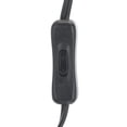 thumbnail image 4 of SAFAVIEH Solani 22" Modern Black Wood Table Lamp with Off-White Shade, 4 of 7