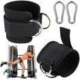 thumbnail image 1 of 2Pcs Adjustable Ankle Straps for Cable Machine, Comfortable Gym Ankle Strap,, 1 of 1