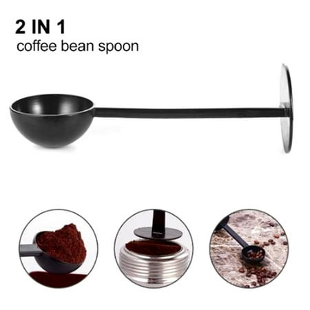 

2-in-1 Espresso Coffee Bean Tea Spoon Cafe Professional Measuring 10g