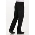 thumbnail image 6 of Chef Works Men's Cargo Chef Pants, Black, Small, 6 of 6