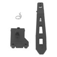 thumbnail image 4 of RC Servo Mount, Coche de control remoto negro Actualización de automóvil RC Asiento del engranaje de dirección Montaje servo Asiento del engranaje de dirección Instalación sin esfuerzo, 4 of 8