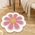 thumbnail image 5 of Bathroom Rugs QTOCIO Flower Floor Mat Bathroom Kitchen Entrance Absorbent Mat Porch Foot Mat Bathroom Non Slip Mat, 5 of 6