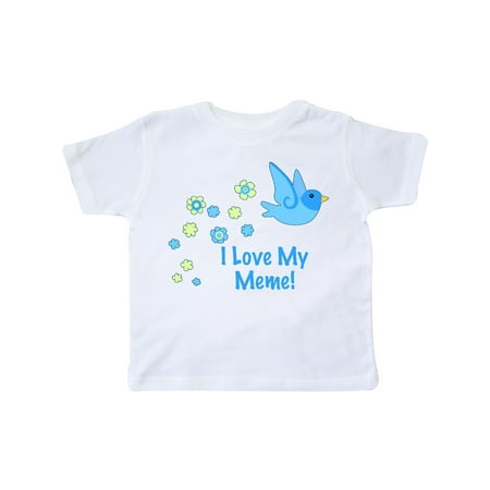 

Inktastic I Love My Meme! Gift Toddler Boy Girl T-Shirt