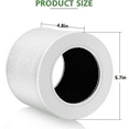 thumbnail image 2 of 2 Pack Core Mini Replacement Filter Compatible with LEVOIT Core Mini-P and AromaRoom AP100-A, AP102, AP100-B, AP100-C Air Purifier Compared to Part # Core Mini-RF, White, 2 of 7