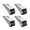 C, variant on Vertical Track Roller Wheel with Quiet Rubber Caster, Smooth Directional Furniture Wheel for Hard Floors