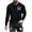 Black, variant on Homenesgenics Winter for Men under $25 Mens Graphic T Shirts Graphic Long Sleeved Top Long Sleeved Round Neck Top/shirt Black S