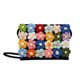 thumbnail image 1 of Puff Flower Purse Bag Hand Straw Wool Woven Crossbody Shoulder Bag (Negro) Likrtyny multifunción de oficina, 1 of 9