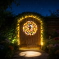 thumbnail image 4 of Easter Wreath with Lights 40cm - Colorful Artificial Spring Wreath Decorations (Light), 4 of 7