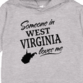 thumbnail image 3 of Inktastic Someone in West Virginia Loves Me Toddler Hoodie, 3 of 4