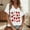 White, variant on Women's Casual Fashion Strawberry Print T-Shirt for Everyday Wear and Activities