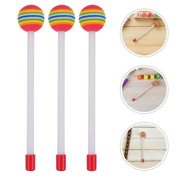 HONMEET Soft Foam Mallets in Multiple Colors, EVA and Plastic Construction for and Practice