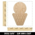 thumbnail image 2 of Basketball and Hoop Wood Holiday Christmas Tree Ornament Unfinished DIY Pre-Drilled Craft, 2 of 7