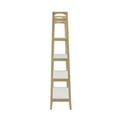 thumbnail image 4 of Madison Park Parker Shelf Bookcase with White and Natural Finish MP131-1061, 4 of 4