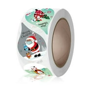 CYMMPU Stickers Sealing Easy To Tear Roll Sticker Christmas Self-adhesive Gift Box Gift Bag