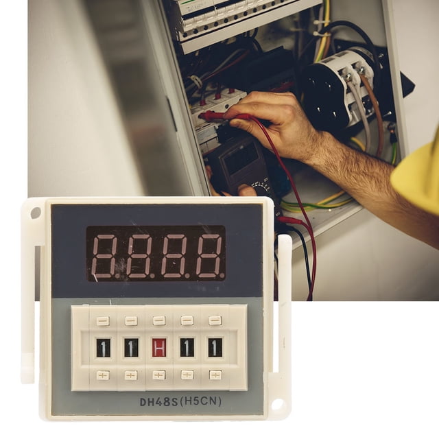 Retardo de tiempo digital, módulo de relé de tiempo digital Interruptor de retardo de tiempo Relé temporizador Innovación moderna