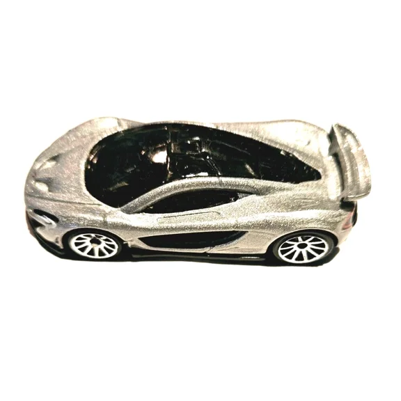 Hot Wheels 2014 McLaren P1 Silver loose Diecast Vehicle