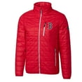 thumbnail image 2 of Men's Cutter & Buck Red Boston Red Sox Rainier Eco Insulated Full-Zip Puffer Jacket, 2 of 3