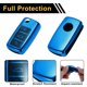 thumbnail image 4 of Funda de Llave de Auto TPU Azul para VW Up - Funda de Control Remoto de 3 Botones, 4 of 6