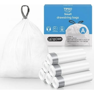 simplehuman Custom Fit Trash Bags, Drawstring, 60 Count