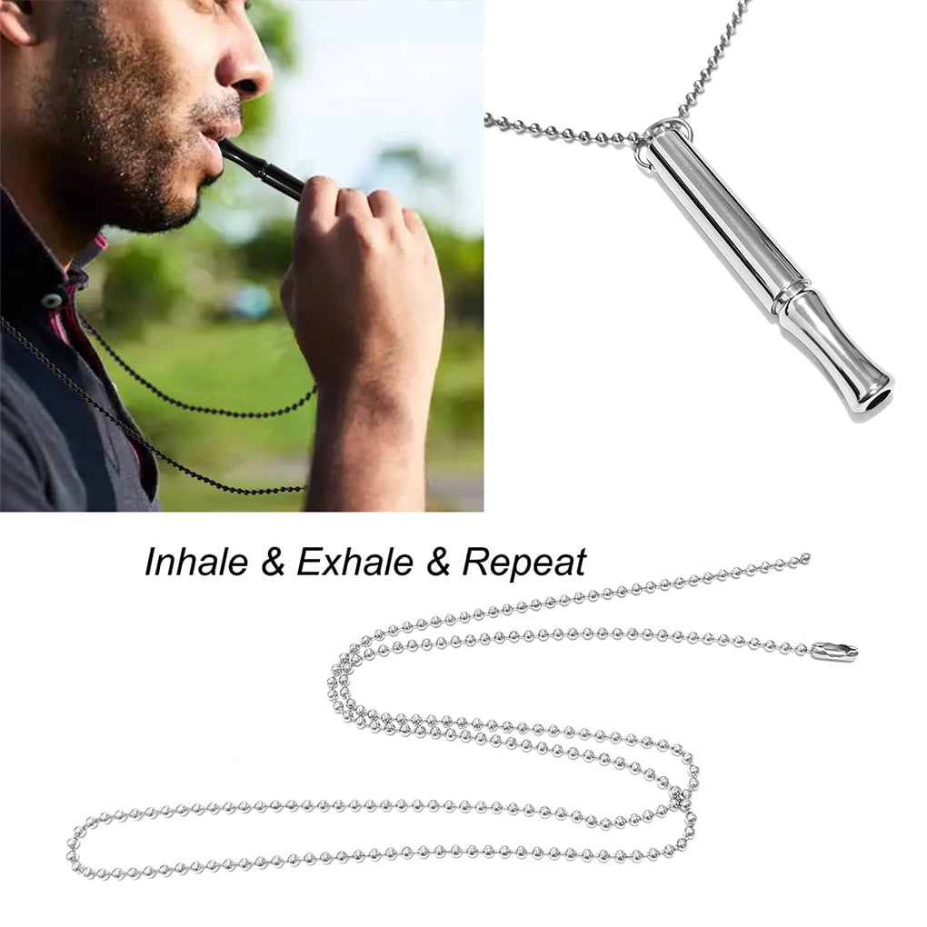 Baohd Quit Vaping Necklace Breathe Air Break Free Vaping Breathlace Stop  Smoking Necklace AssortedColor 1Set