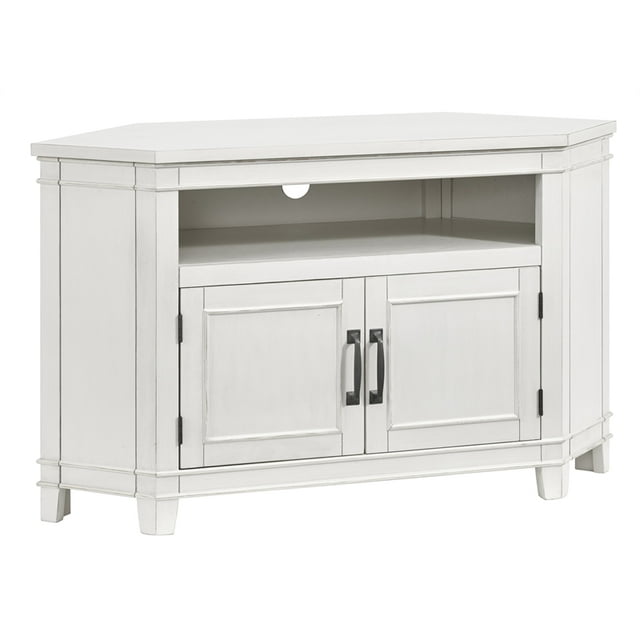 Martin Svensson Home Del Mar 50" Corner TV Stand White