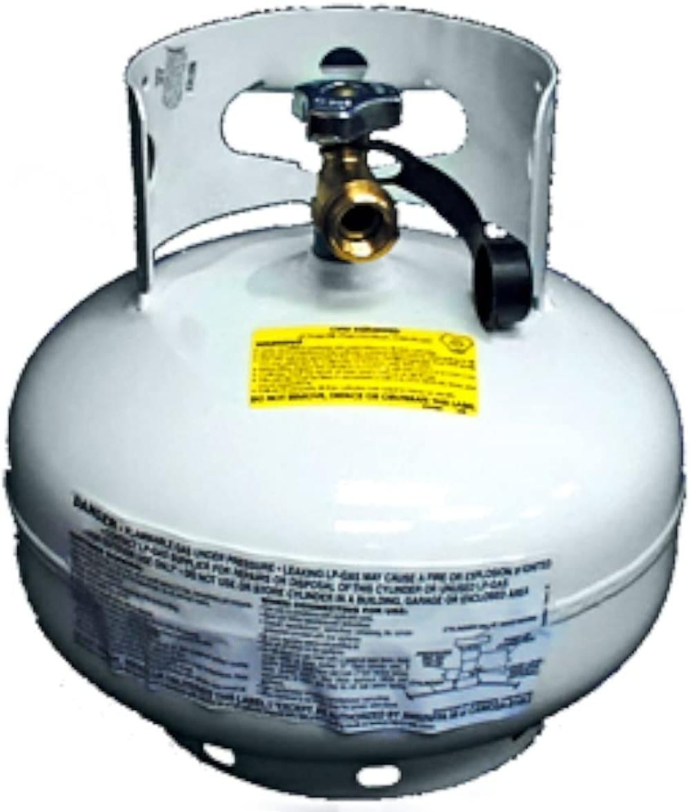 Manchester Tank Equip 10393 1 11lb Propane Tank Colonial White Powder Coated Finish By Brand Manchester Tank Walmart Com
